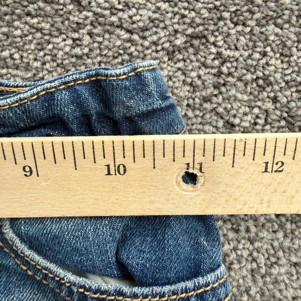 GapKids Girls Medium Indigo Denim Mini Skirt Adjustable Waist Size 7 358139-00